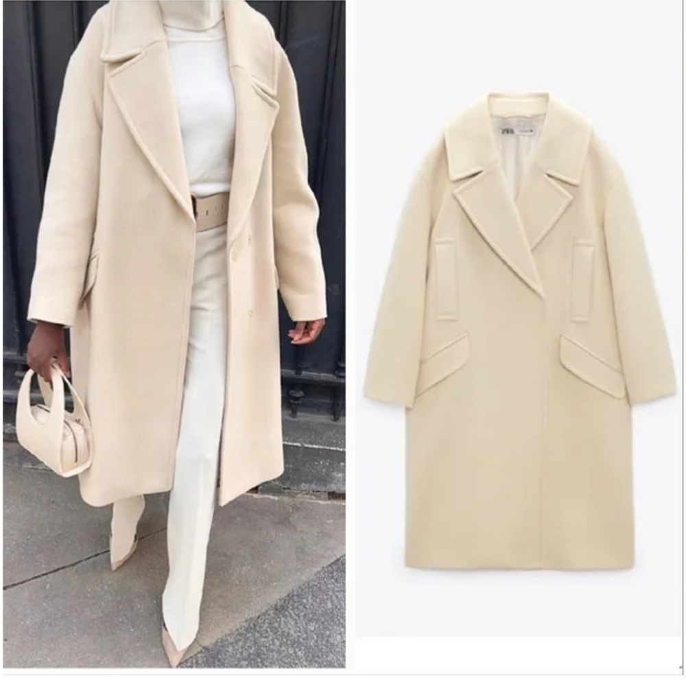 Zara NWT Euro tags Oversized Coat final sale
